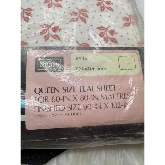 Vintage Danberry Perma-Prest Muslin Queen Size Flat Sheet - Picture 2 of 7